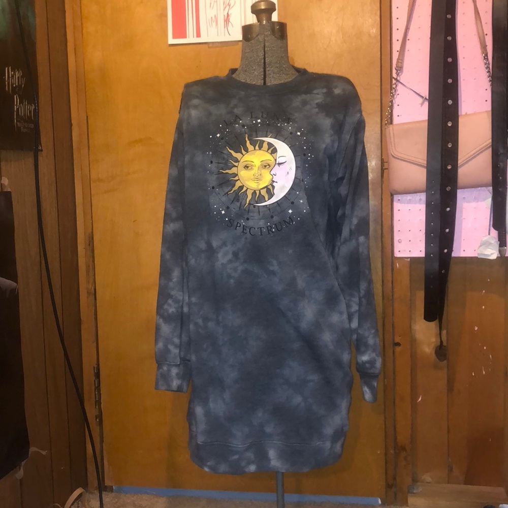Forever 21 La Luna Sweatshirt Dress